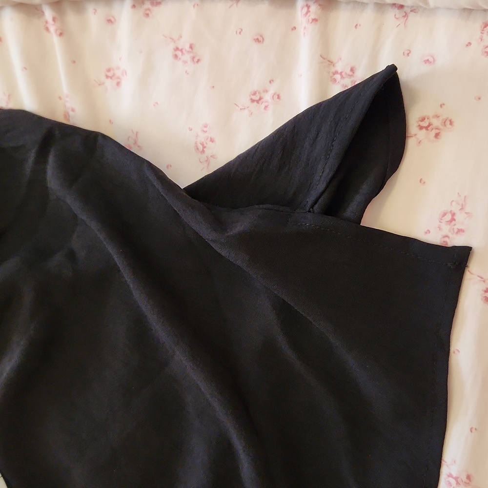 ODDY Black ONE SHOULDER TOP - Picture 8 of 9